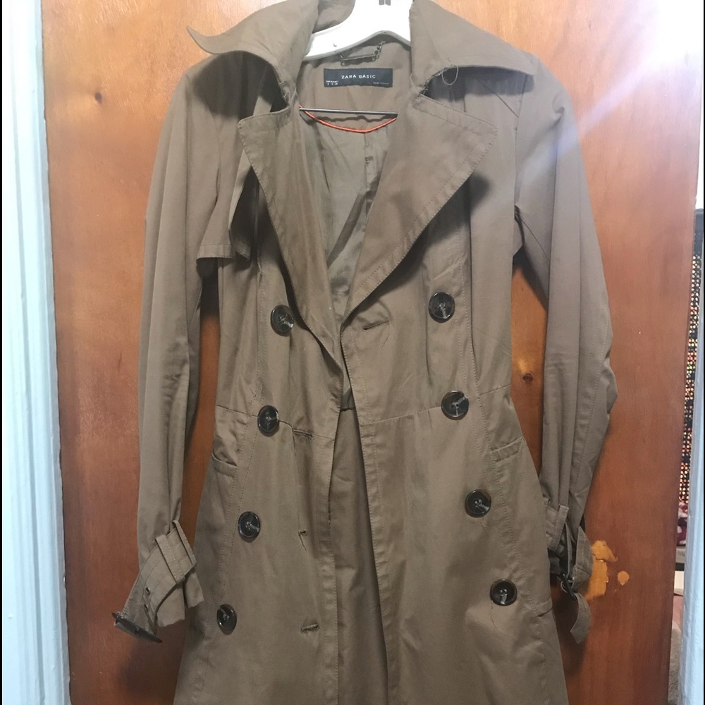 Zara Basic trench coat🧥
